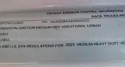 2022 Mack MD 642 14&#x27; Box Truck with Liftgate  V06498  U3154
