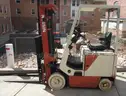 Nissan 48 Volt Electric Forklift  *PARTS OR REPAIR*  U3186