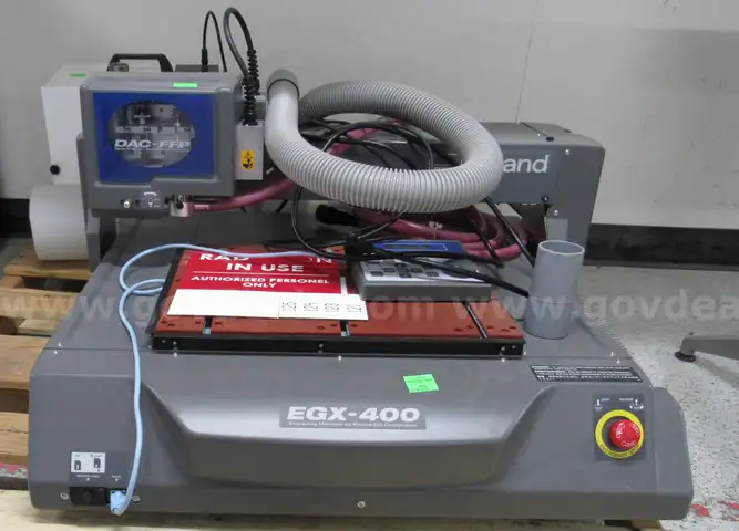 Roland DG Model EGX-400 Engraver *CONDITION UNKNOWN*  U3189