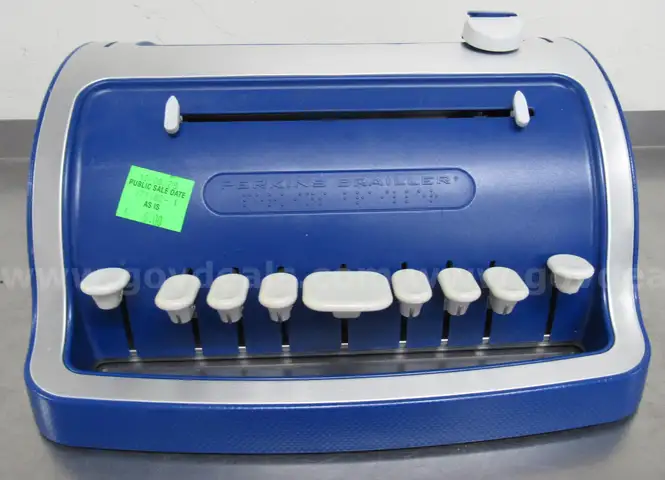 Perkins Brailler *CONDITION UNKNOWN*  U3208