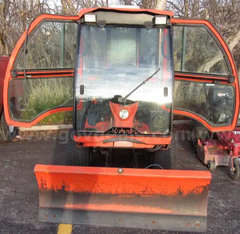 Kubota F3680 Tractor with attachments * Condition Unknown *