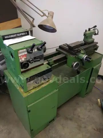 Maximat Super-11 Manual Lathe * Condition Unknown * U3236