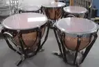 Lot of 5 Timpani Drums U3276