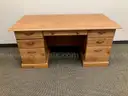 Wooden Desk &#x26; Drawer Set
