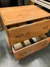 Wooden Desk &#x26; Drawer Set