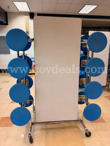Folding Cafeteria Tables - 16 Seater