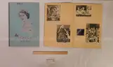 Lot of Books, scrapbooks, and photo