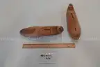 pair of shoes and shoe stretchers