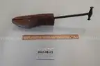 pair of shoes and shoe stretchers