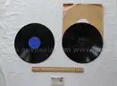 lot of phonograph records