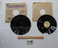 lot of phonograph records