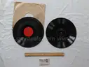 lot of phonograph records