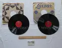 lot of phonograph records
