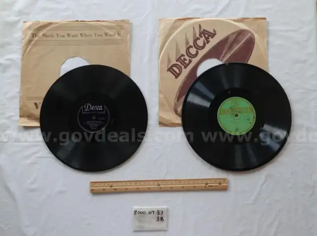 lot of phonograph records