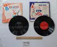 lot of phonograph records