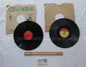 lot of phonograph records