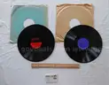 lot of phonograph records