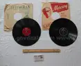 lot of phonograph records