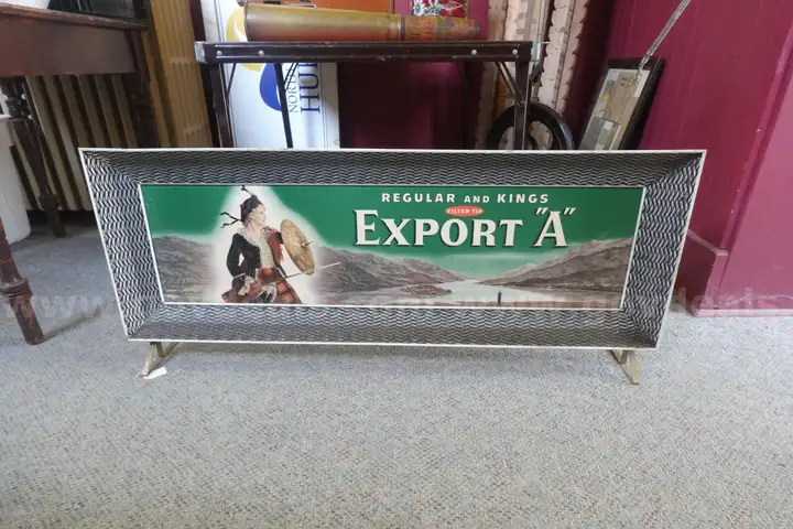 metal sign