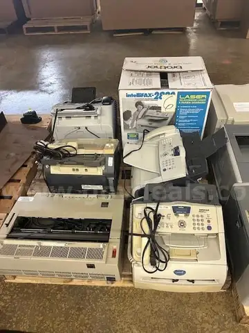 One (1) Lot of Used Fax Machines