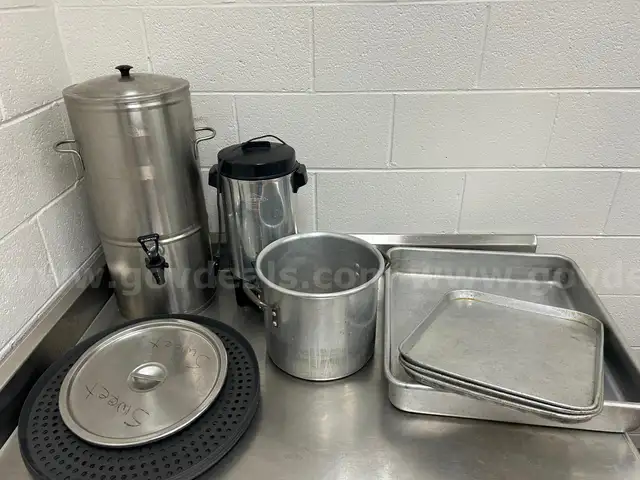 Various Cafeteria and Kitchen Items