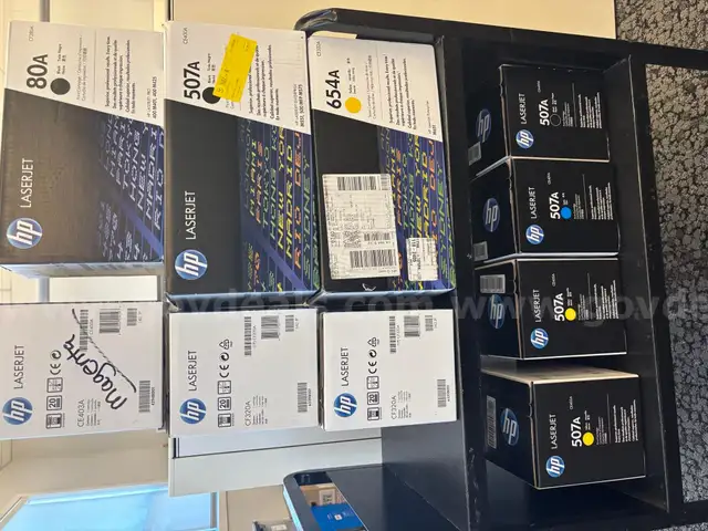 HP LaserJet Toner Cartridges &#x2013; New &#x26; Unopened