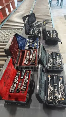 Lot of 9 Clarinets
