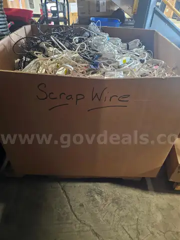 Lot of One Pallet Scrap Wire