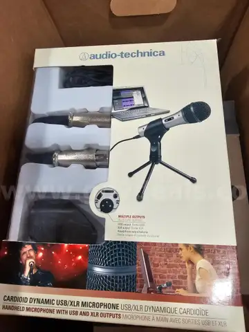 Lot of 4 Microphones - Audio-Technica