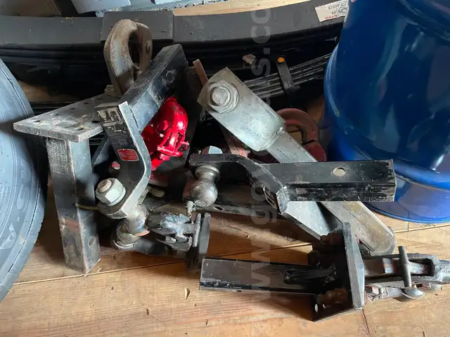 Lot of Trailer Hitches