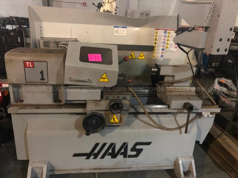 Haas toolroom online lathe