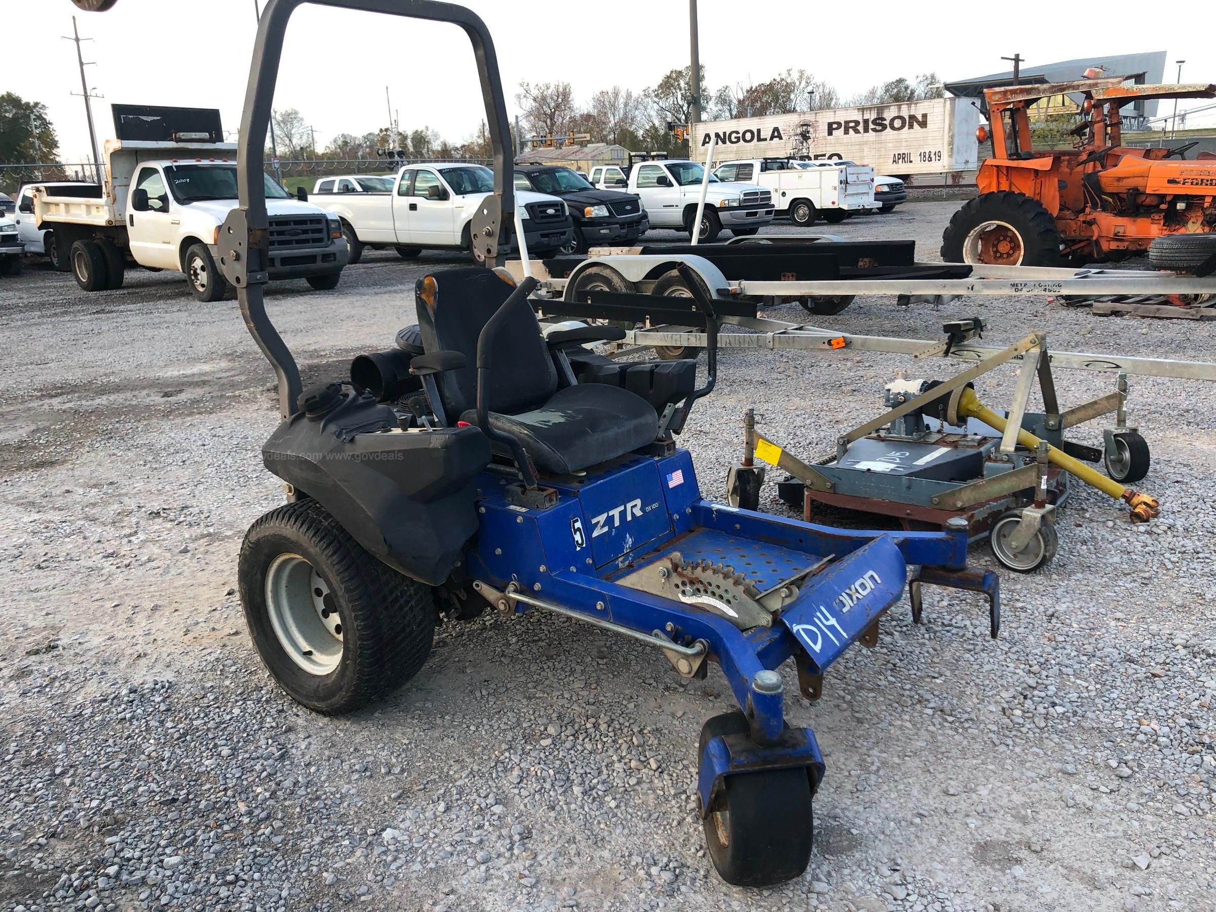 Dixon ztr online mower