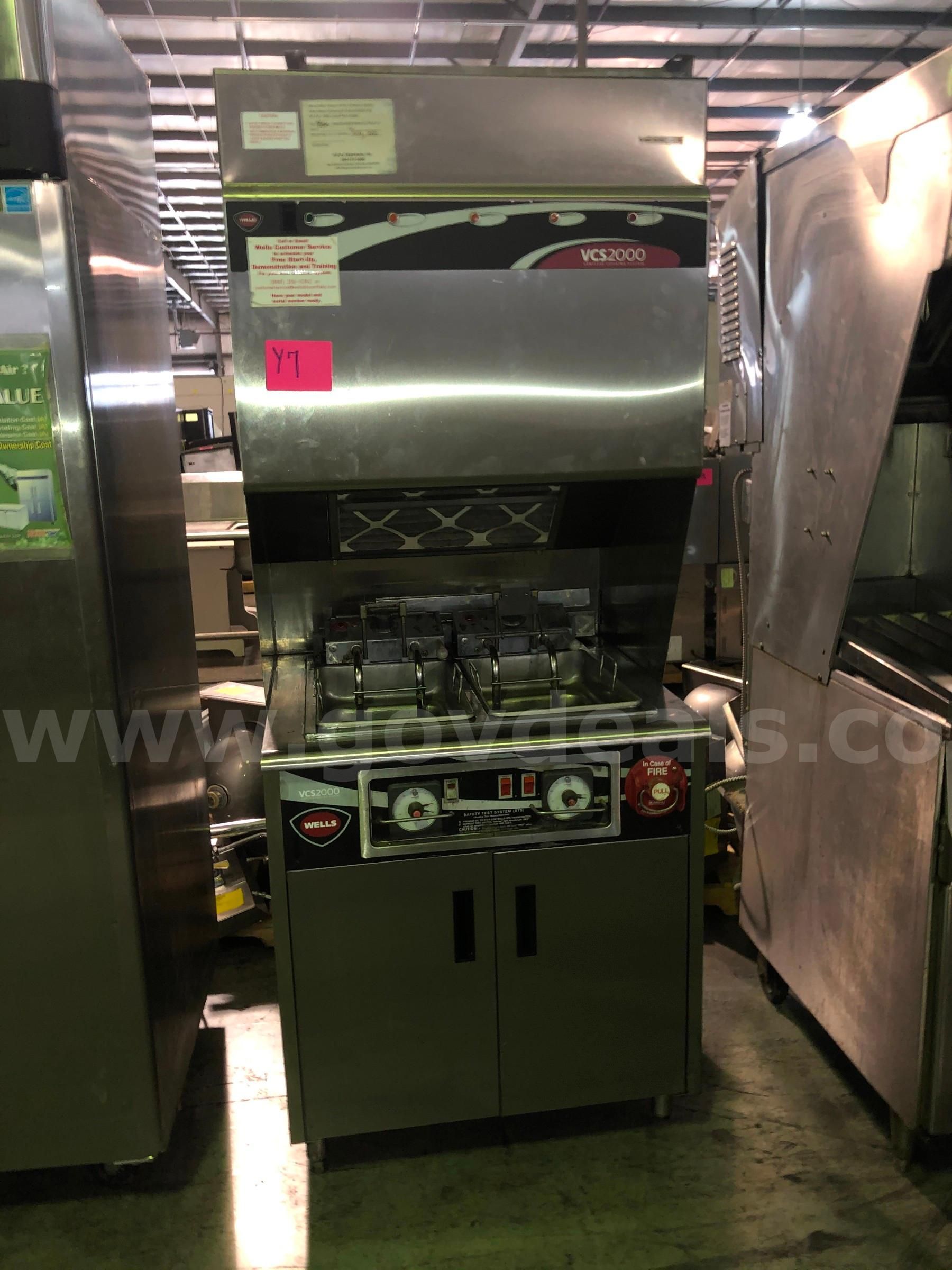 Wells VCS2000 Ventless Fryer | GovDeals