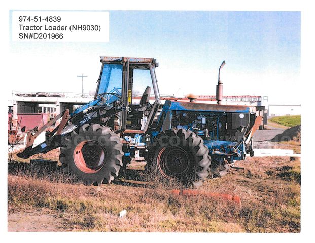 New Holland 9030 Tractor, Loader | GovDeals