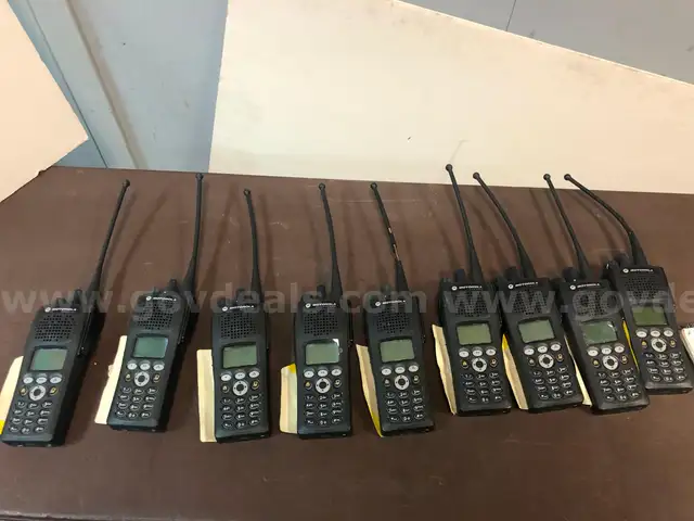 Motorola Portable Radios &#x26; Accessories (2 boxes)