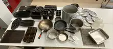 Lot of Miscellaneous Cookware