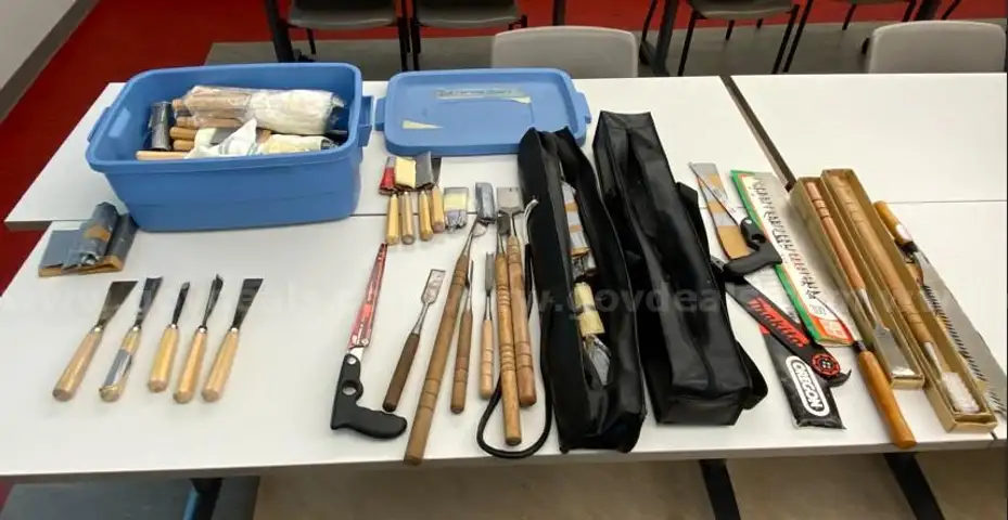 Lot of Misc Ice Carving Chisels