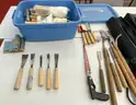 Lot of Misc Ice Carving Chisels