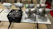 5 Hobart 5Qt Mixers / 1 KitchenAid Commercial Mixer