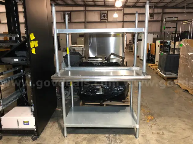 Table, Stainless Steel (2 pcs)