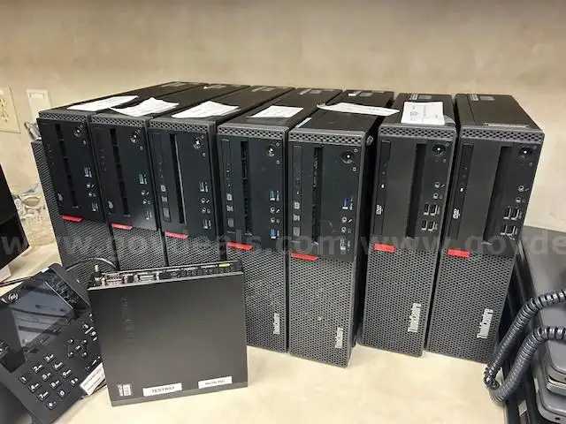 Desktops, Laptops, Monitors, Printers, Phones, and Equipment