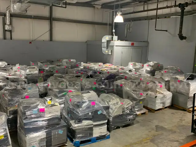 1 Lot (48 Pallets) of Printers, Scanners, Fax, and Other Electronics