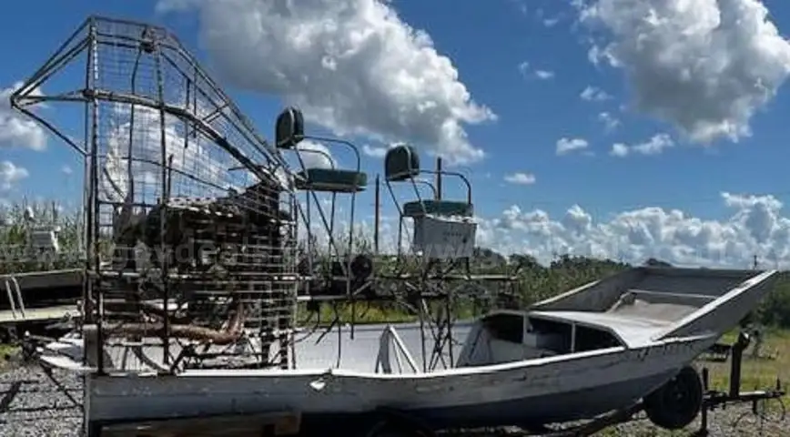 1992 14&#x27; Stossel Airboat w/Trailer