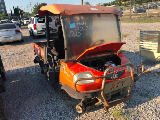 KUBOTA MOTORIZED CART