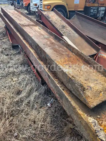 Iron Scrap (Pieces of oil change rack)