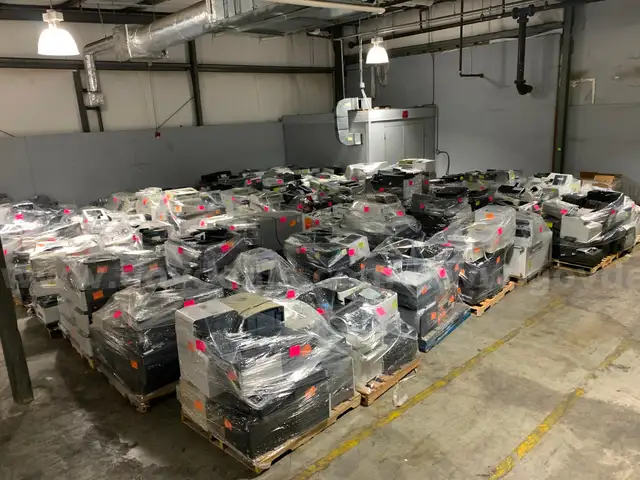 1 Lot (48 Pallets) of Printers, Scanners, Fax, and Other Electronics