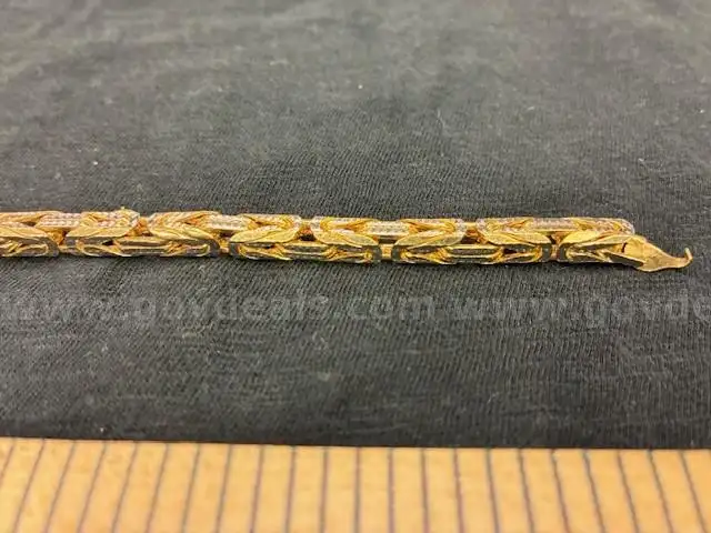 Gold Byzantine Bracelet