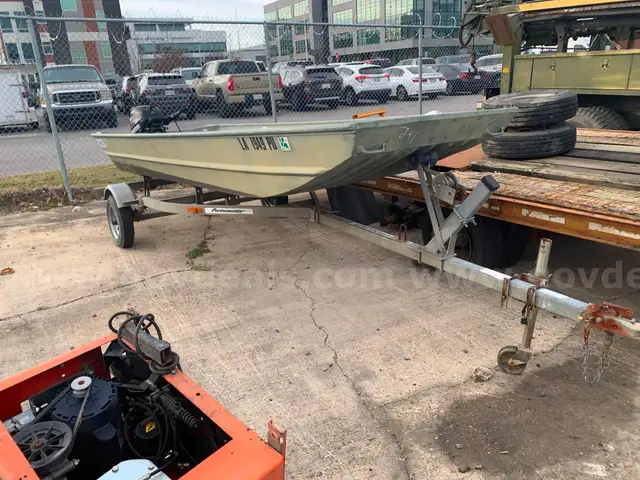 WELBILT BOAT WITH ENGINE AND TRAILER