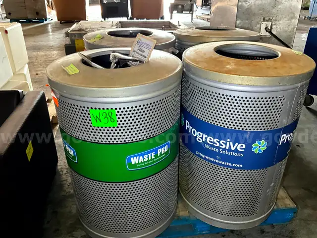 Waste Receptacles (4 pcs)
