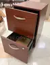 2 drawer filing wooden cabinet
